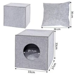 Lionto Katzenhöhle Aus Filz + Kissen - Regalhöhle Hellgrau -Haustier Lieferungen Verkauf 0036ad3586b9e5b8aa1bb1f52a56e5965826010c 1657087 de DE 2b68111a4f546f7cced3383cb08d3c588e71ff66KPpA0Q