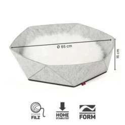 Canadian Cat Company Filz-Katzenkorb Zoey Hellgrau -Haustier Lieferungen Verkauf 01ec841dcfe669571cc011fbbd3213419a0a2949 1360974 de DE a887002226ce079a5fed917903c81c81e00ca7e6iewtNo