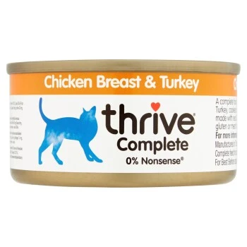 Thrive Cat Complete 12x75g Hühnerbrust & Truthahn 3 Thrive Cat Complete 12x75g Hühnerbrust & Truthahn