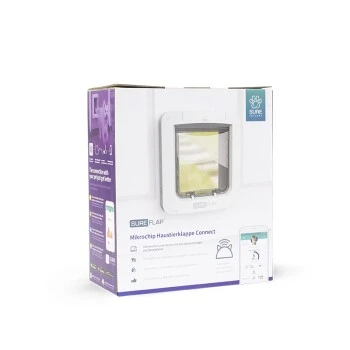 SureFlap Mikrochip Haustierklappe Connect Ohne Hub 5 SureFlap Mikrochip Haustierklappe Connect Ohne Hub – Bild 3