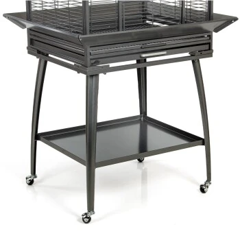 Montana Cages Voliere Havana Dunkelgrau 4 Montana Cages Voliere Havana Dunkelgrau – Bild 2