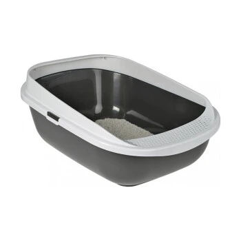 AniOne Katzentoilette High Rim M Dunkelgrau 3 AniOne Katzentoilette High Rim M Dunkelgrau