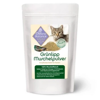 ChronoBalance Grünlippmuschelpulver Für Katzen 100 G 3 ChronoBalance Grünlippmuschelpulver Für Katzen 100 G