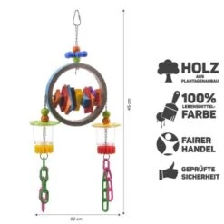 HappyBird Foraging Papageienspielzeug 2 Bangel 11 HappyBird Foraging Papageienspielzeug 2 Bangel -Haustier Lieferungen Verkauf 3c1dd1443873f71de0590cbf1cf612ea1bcf2bed 1416688 de DE 3d5a089f4925f3a041c5fe7988cafc2627896dfdCm18LH