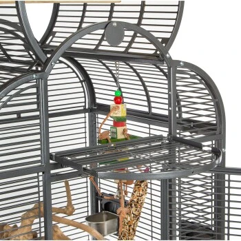 Montana Cages Voliere Havana Dunkelgrau 8 Montana Cages Voliere Havana Dunkelgrau – Bild 6