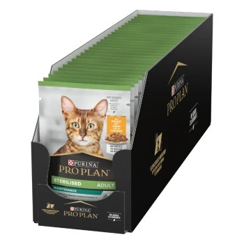 PRO PLAN PURINA Sterilized Nutrisavour 26x85g Huhn 3 PRO PLAN PURINA Sterilized Nutrisavour 26x85g Huhn