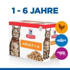 Hill's Science Plan Adult Huhn, Seefisch & Rind 12x85 G 13 Hill's Science Plan Adult Huhn, Seefisch & Rind 12x85 G -Haustier Lieferungen Verkauf 599066d33cb2490a4cd18fdcf378736250fb8df2 52742211800 2