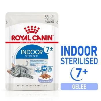 ROYAL CANIN Indoor 7+ Sterilised 12x85g In Gelee 3 ROYAL CANIN Indoor 7+ Sterilised 12x85g In Gelee