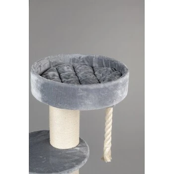 RHR Quality Kratzbaum Maine Coon Sleeper Hellgrau 5 RHR Quality Kratzbaum Maine Coon Sleeper Hellgrau – Bild 3