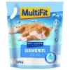 MultiFit Diamonds 8 L -Haustier Lieferungen Verkauf 803ae357370b8775c0a0704b317507abb8a6353a MF K B 8L 3.4kg Streu Diamonds 1005064 3D