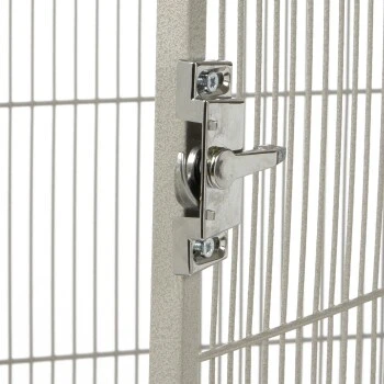 Montana Cages Voliere Anbaukit Melbourne Hellgrau 5 Montana Cages Voliere Anbaukit Melbourne Hellgrau – Bild 3