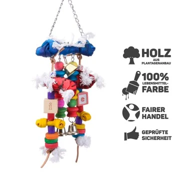 HappyBird Papageienspielzeug Double Shoe X 6 HappyBird Papageienspielzeug Double Shoe X – Bild 4