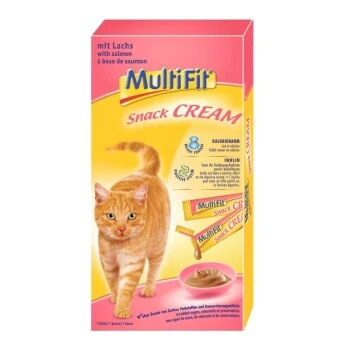 MultiFit Snack Cream 11x7x15g Lachs & Inulin 3 MultiFit Snack Cream 11x7x15g Lachs & Inulin