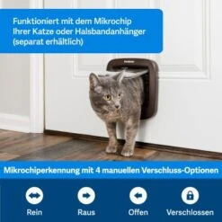 PetSafe Mikrochip-Katzenklappe, Braun -Haustier Lieferungen Verkauf af41e48ca31b7c1565b31398a712568b842e03c1 1320732 de DE b4dd49fec328c0ebdad512256fe83484e45b4aa9NnjTmm