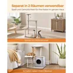 FEANDREA  Kratzbaum 360° drehbare Plüschbälle -Haustier Lieferungen Verkauf b75747cc6c83dad874581ac064a154e919e9f3bb 1497605 de DE 43c10f183ab7d30ffe9078e25d5d608ca6069af9Ivw30L