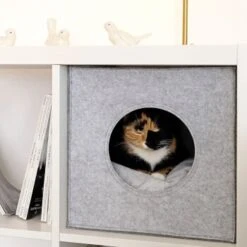 Lionto Katzenhöhle Aus Filz + Kissen - Regalhöhle Hellgrau -Haustier Lieferungen Verkauf ba38cb426515f287554cca1376691e8fc1f2c06c 1657087 de DE 1787a06f3e708c0b40c07cda94f11d1c11828f21AhrPBZ