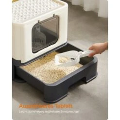 FEANDREA Katzentoilette, Mit Deckel Schwarz -Haustier Lieferungen Verkauf c5291b23d5f00b47ada4ac41cfcb0bf42b499564 1665868 de DE 7ac4d763086f36684f843e1e55719a82bad3d9b8eHujY7