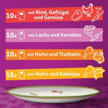 Whiskas Tasty Mix Multipack Chef's Choice In Sauce 40 X 85g 4 Whiskas Tasty Mix Multipack Chef's Choice In Sauce 40 X 85g – Bild 2