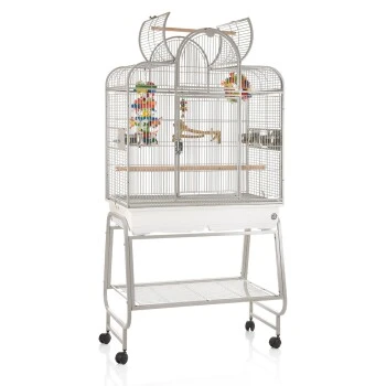 Montana Cages Voliere San Remo III Hellgrau 3 Montana Cages Voliere San Remo III Hellgrau