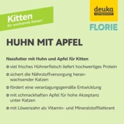 Florie Nassfutter - Kitten Huhn + Apfel -Haustier Lieferungen Verkauf e6c99071d0391bd81dffd631faa32d21f34664de 1687731 de DE 045368595a810d4371817d3554ad86a67b4f1199M5kVGc