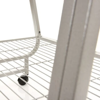 Montana Cages Voliere San Remo III Hellgrau 7 Montana Cages Voliere San Remo III Hellgrau – Bild 5