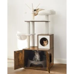 FEANDREA Kratzbaum Mit Katzentoilette Braun Braun -Haustier Lieferungen Verkauf f0cc926189762ee51426b4aae2d702af14dc9c30 1483588 de DE b68df4febc6e41299daeb5237640a9f23d24b61067dqqz