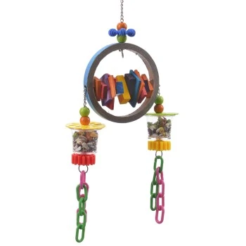 HappyBird Foraging Papageienspielzeug 2 Bangel 3 HappyBird Foraging Papageienspielzeug 2 Bangel