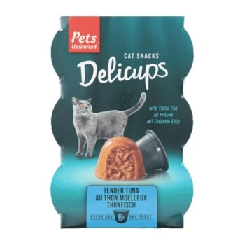 Pets Unlimited Delicups 8x6x22g Thunfisch 3 Pets Unlimited Delicups 8x6x22g Thunfisch
